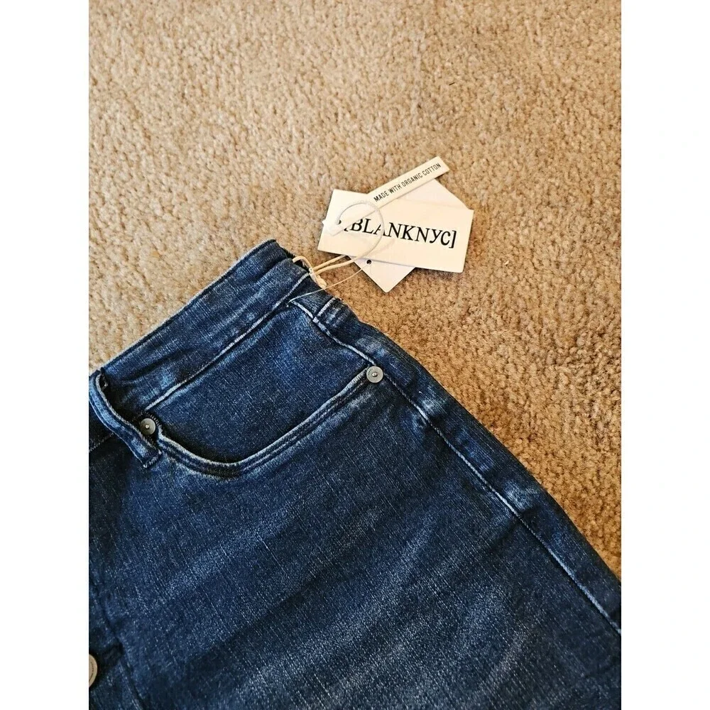 Blank NYC Lenox High Waisted Denim Cutoff Shorts Size 31